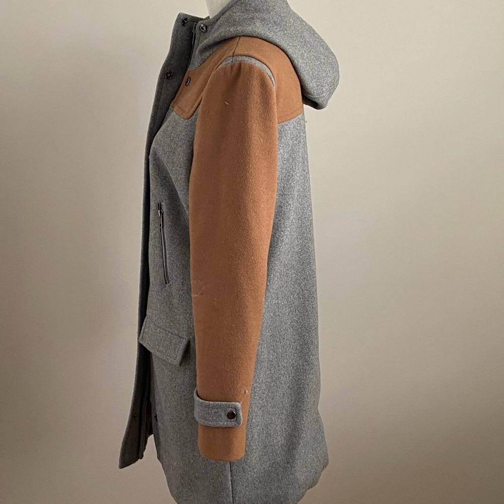 Rare Boden Two-Tone Wool Car Coat - Picture 10 of 11